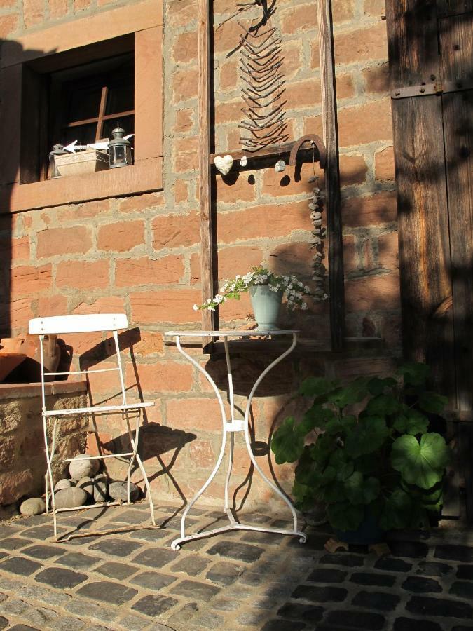 Ferienwohnung Spessart Strassbessenbach Buitenkant foto